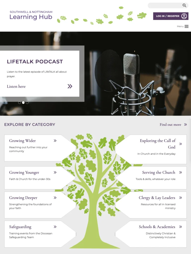 Learning Hub Southwell and Nottingham Diocese